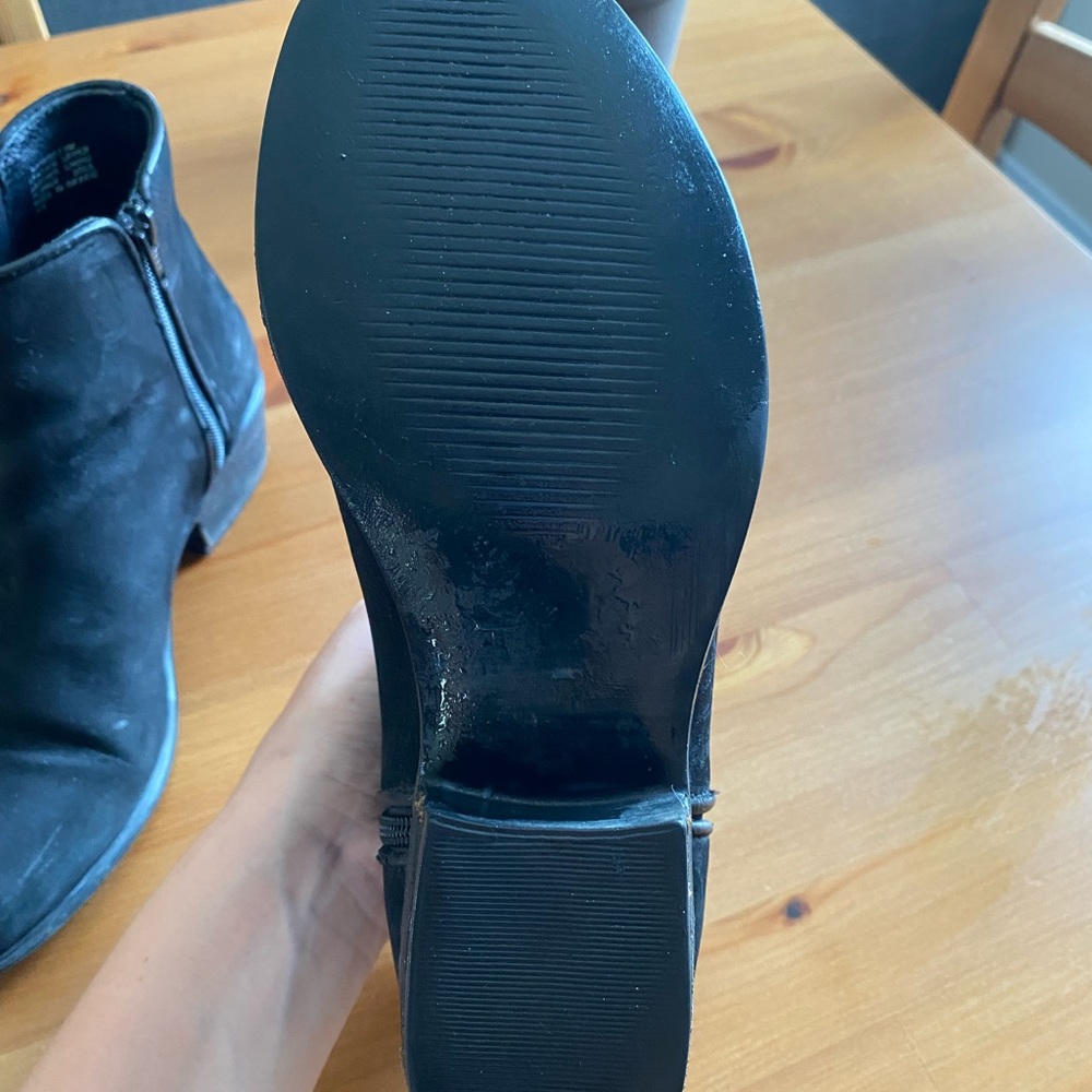 Steve Madden Black Ankle Boots